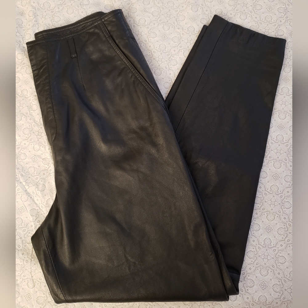 Genuine Leather Women's Pants
